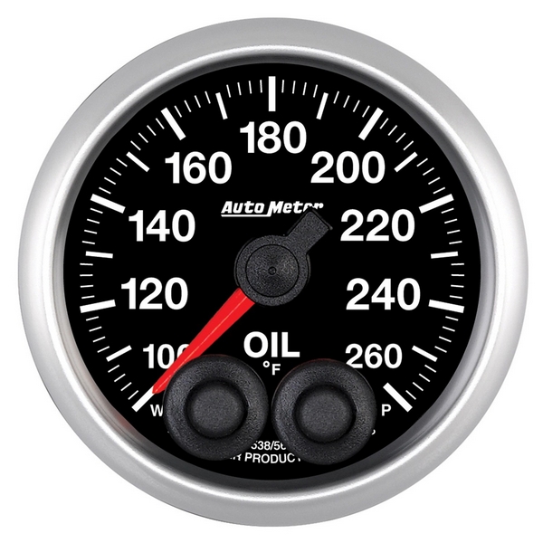 2-1/16" OIL TEMPERATURE, 100-260 F, ELITE